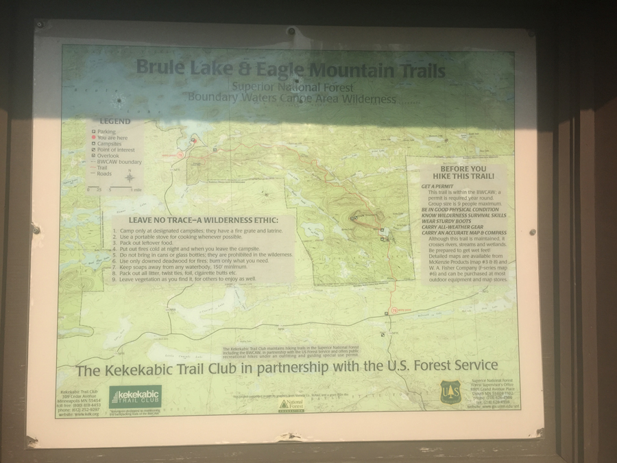 BWCA Brule Lake Trail